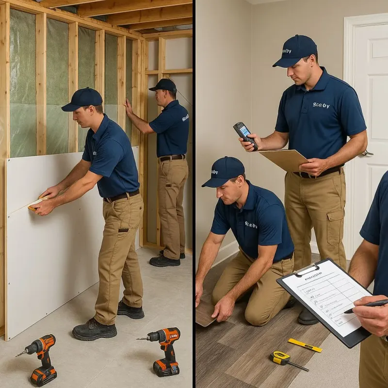 Repairs and Reconstruction process in Houghton County, MI