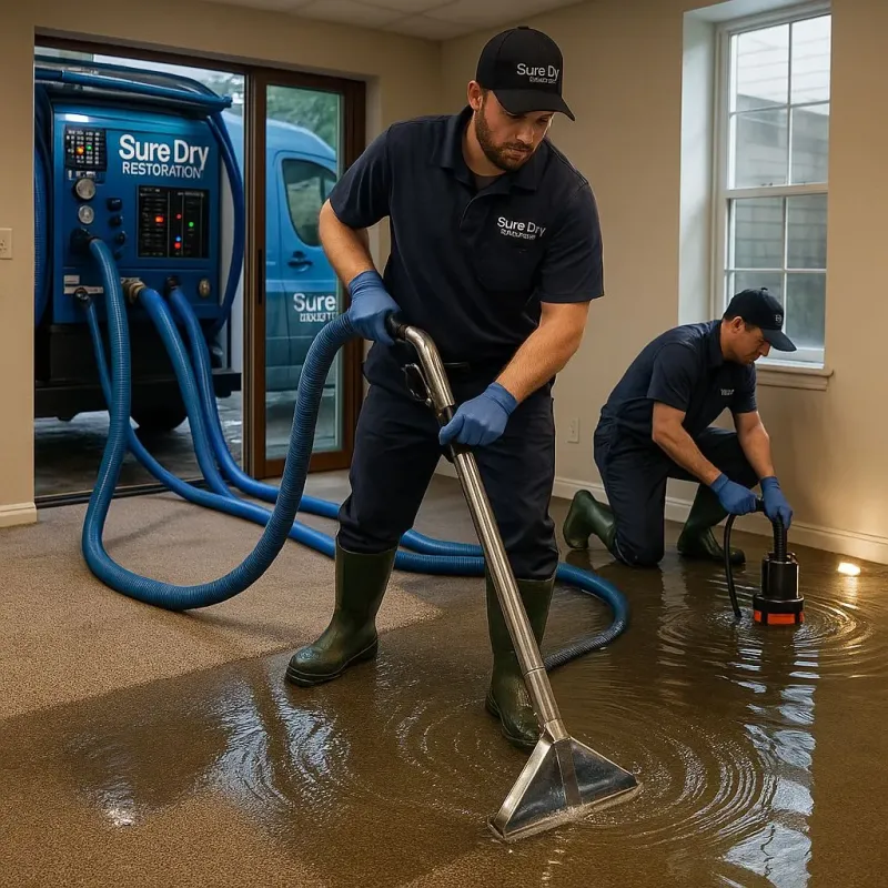 Water Extraction and Removal process in Houghton County, MI